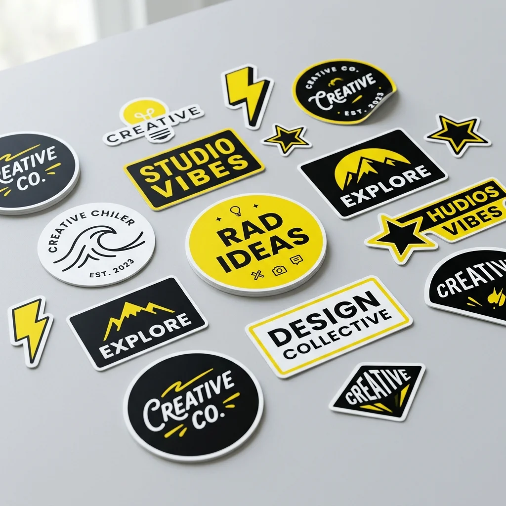 Stiker va nakleykalar tayyorlash